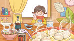 吃饺子