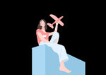 女孩