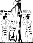 埃及人信仰矢量素材