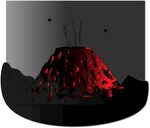 火山矢量图