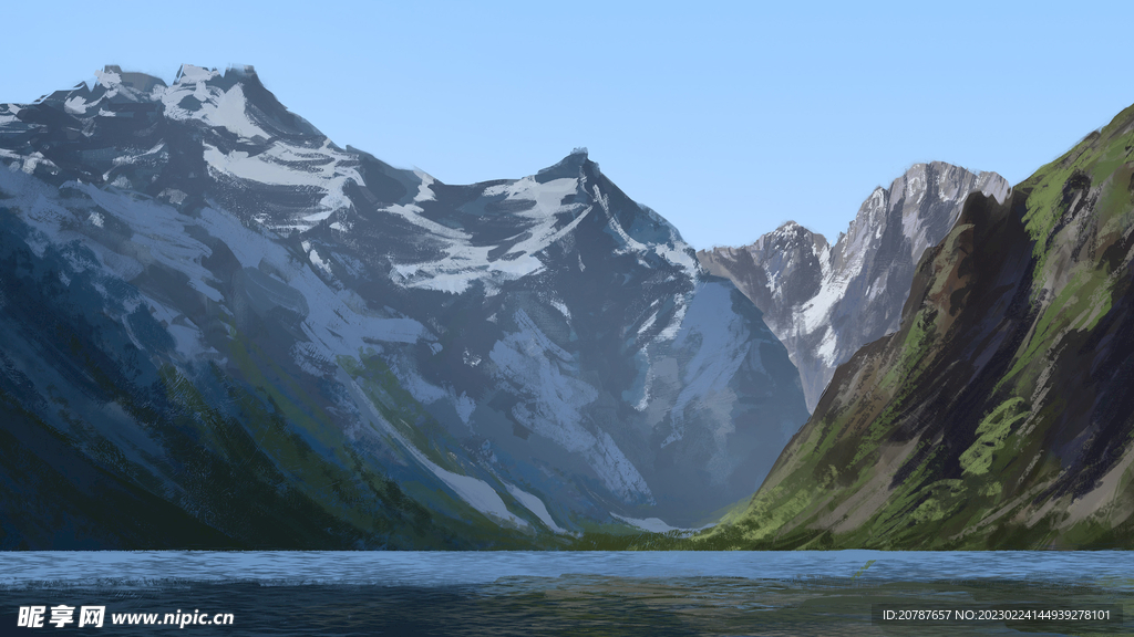 雪山