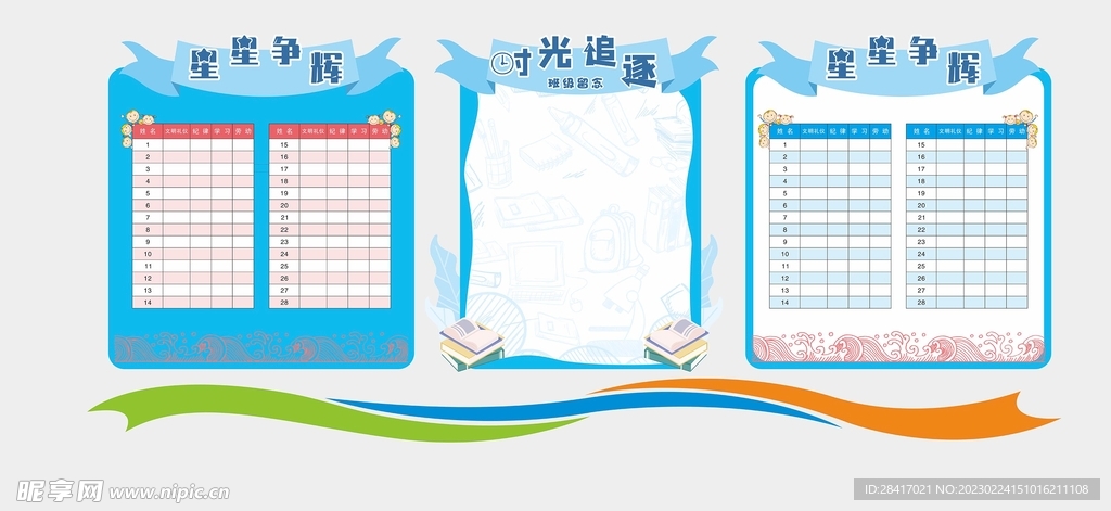 班级园地 文化墙
