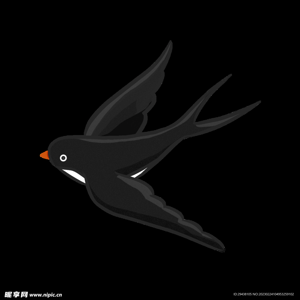 燕子手绘