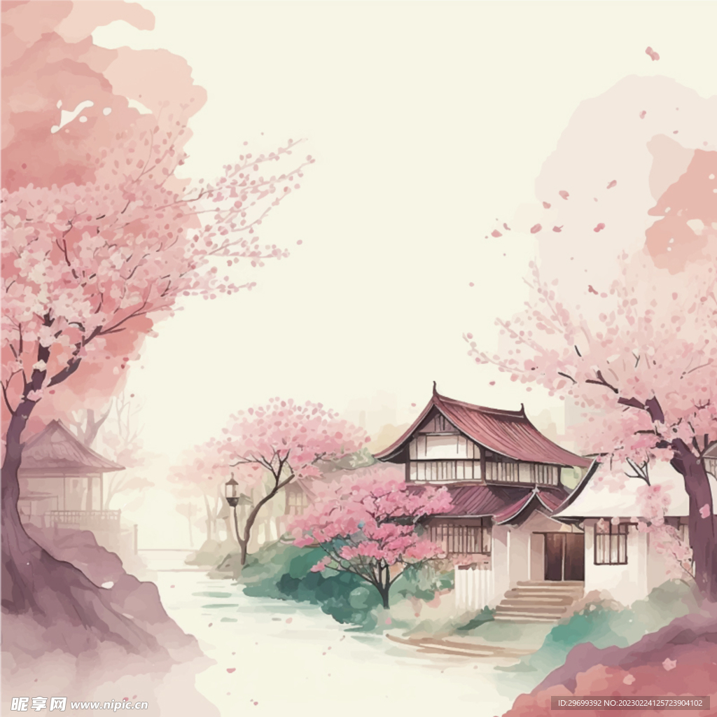 樱花背景