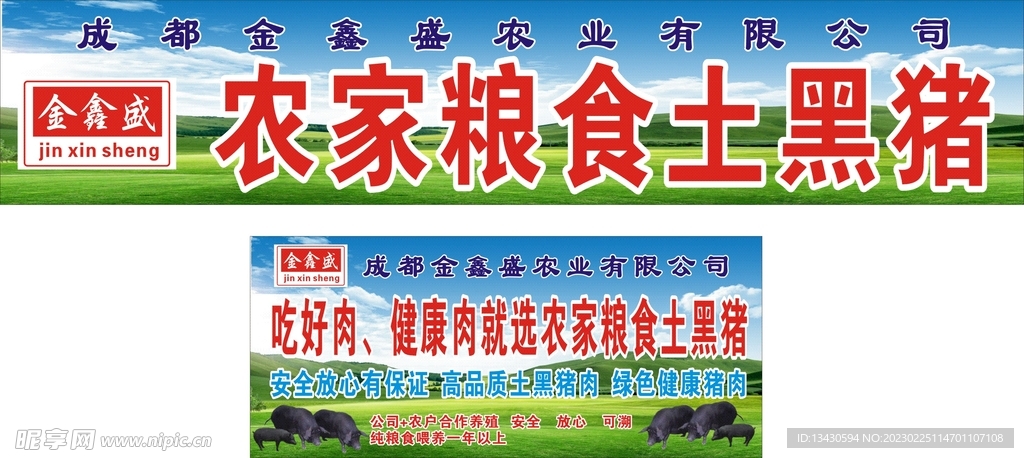农家土黑猪 