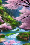 风景插画
