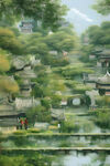 风景插画