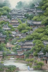 风景插画