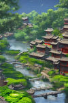风景插画
