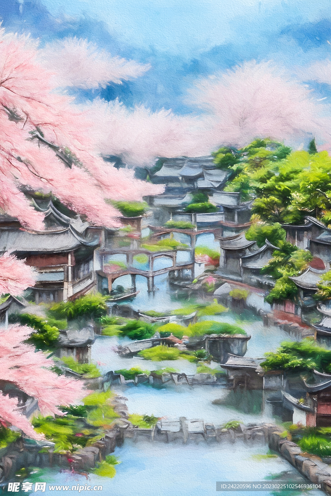 风景插画