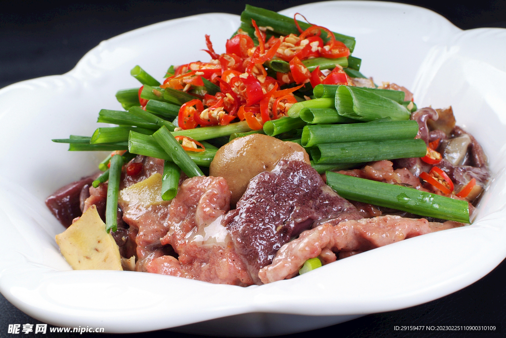 葱香牛肉