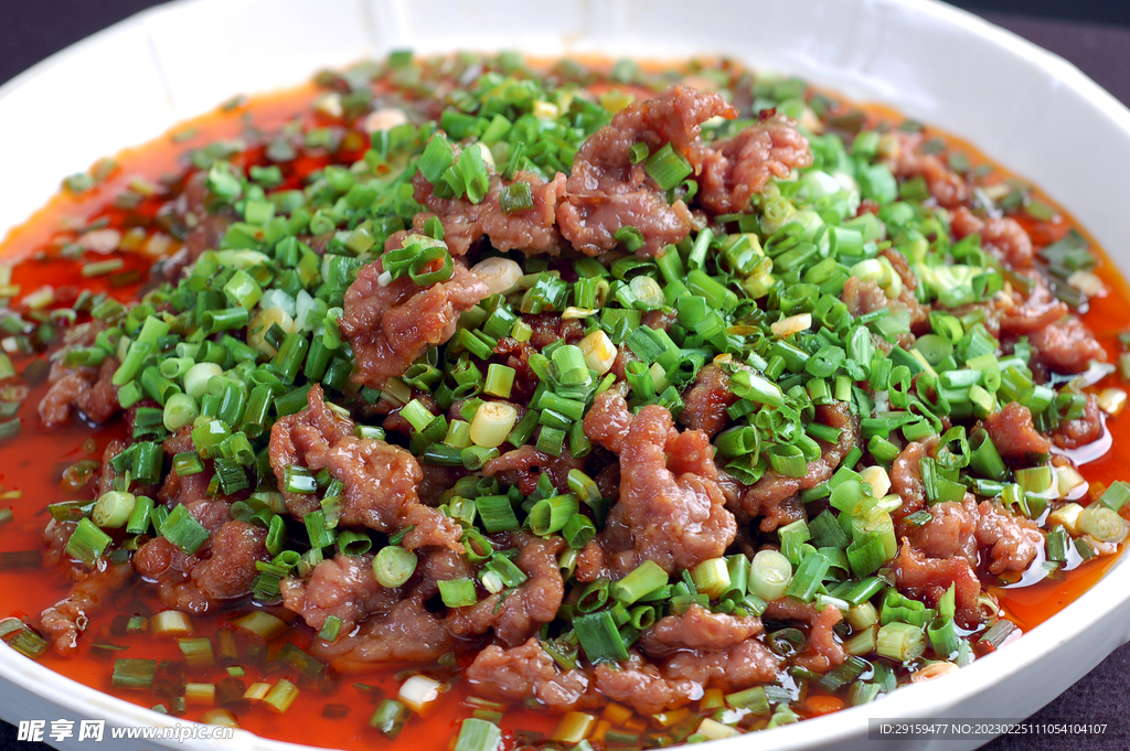 葱香牛柳