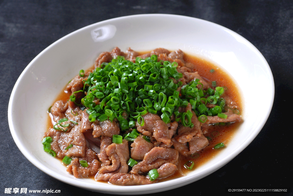 葱香牛柳