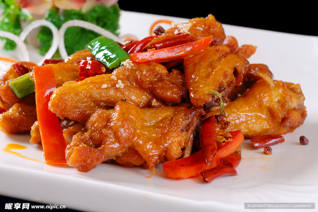 香辣鸡翅