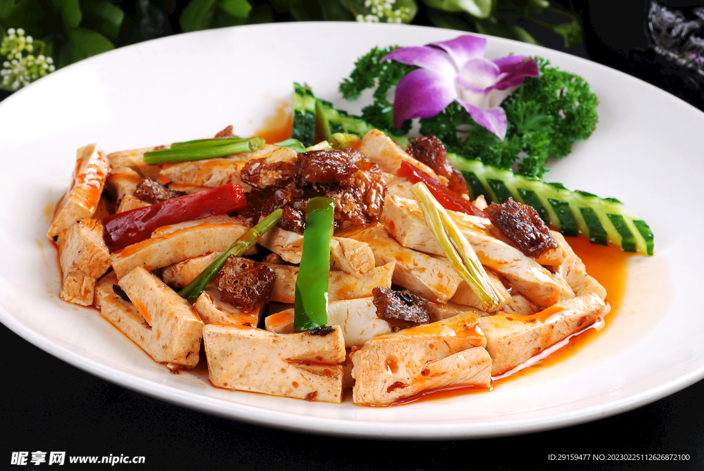 豆豉鲮鱼香豆腐