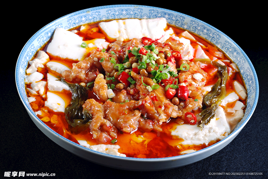 豆花滑肉