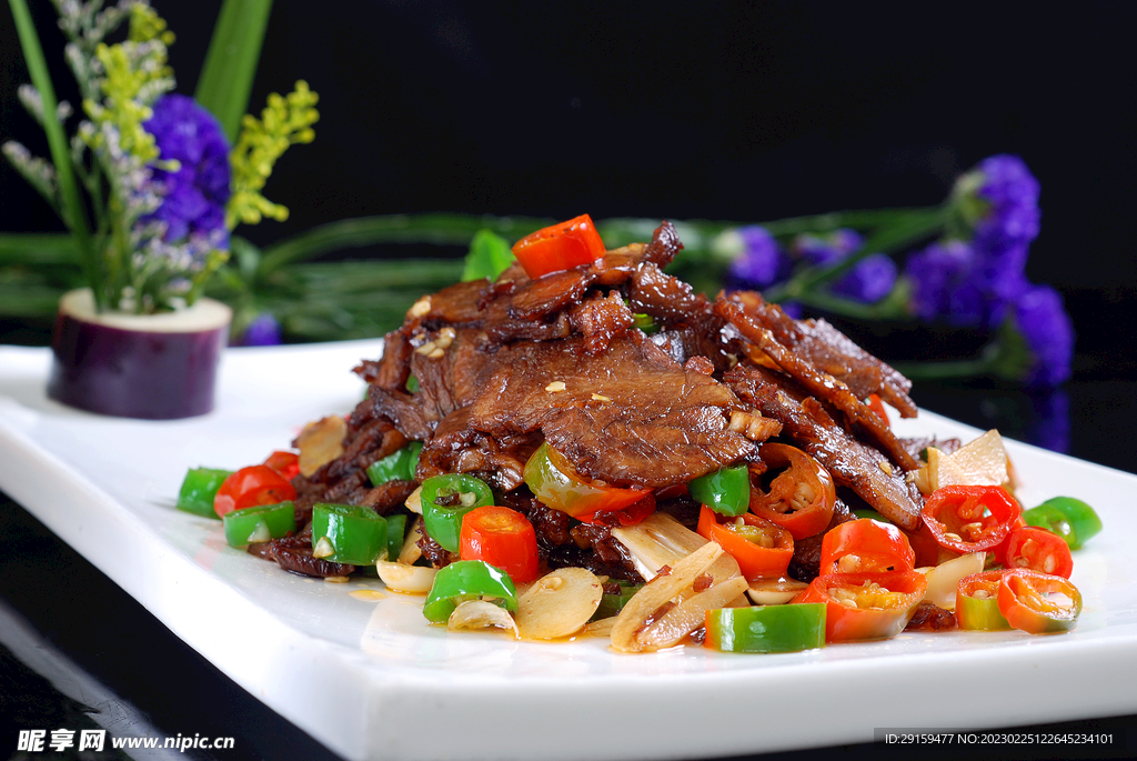 风吹腊驴肉