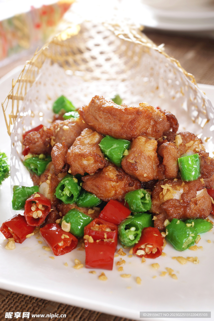 杭椒脆骨
