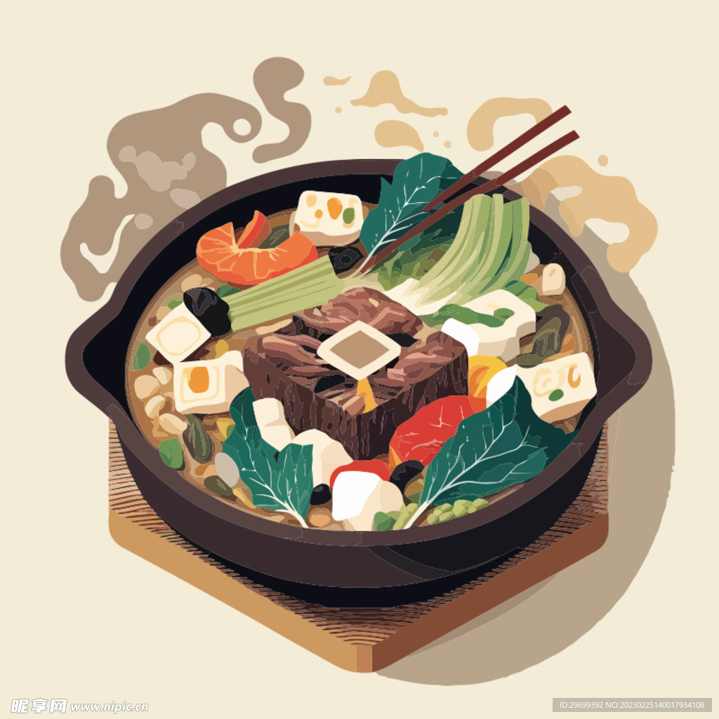 美食面条