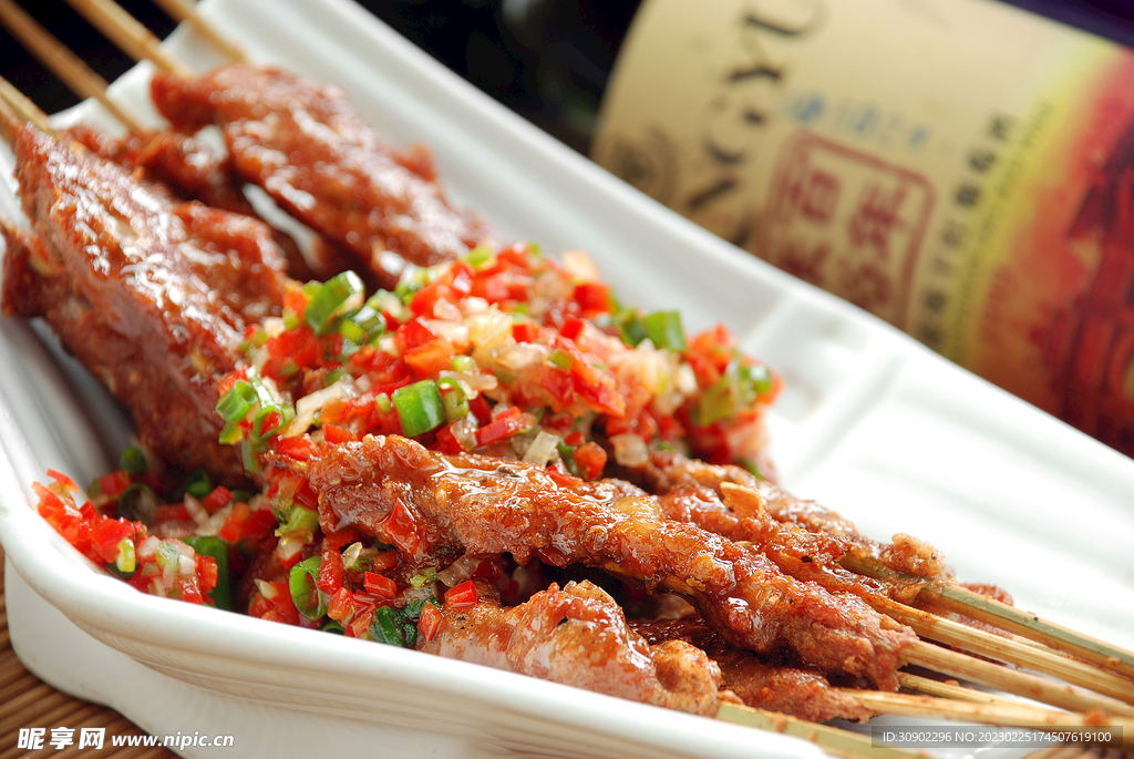 羊肉串摄影