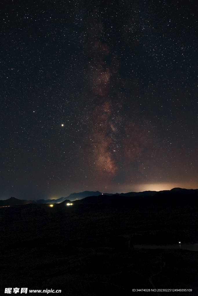 梦幻星空图