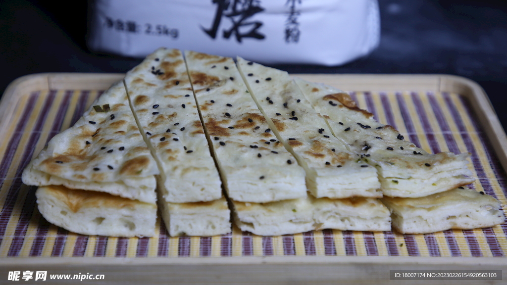 芝麻饼葱花饼千层饼面饼