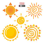 太阳插画