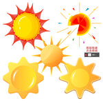 太阳插画