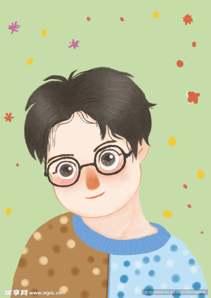 男孩