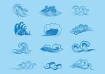 海浪波纹