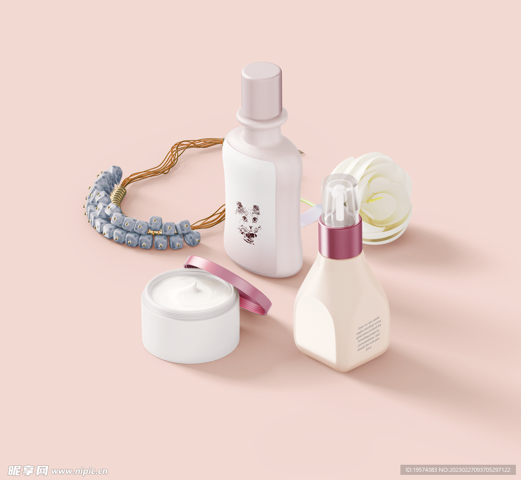 化妆品瓶子