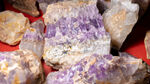 紫色水晶矿石