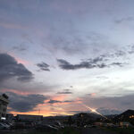 夕阳天空
