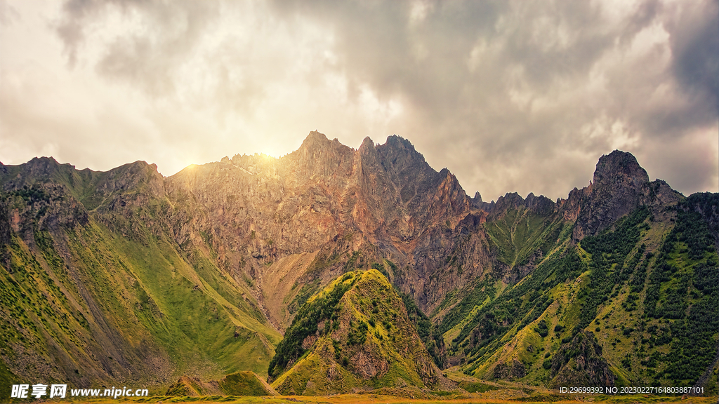 高山美景