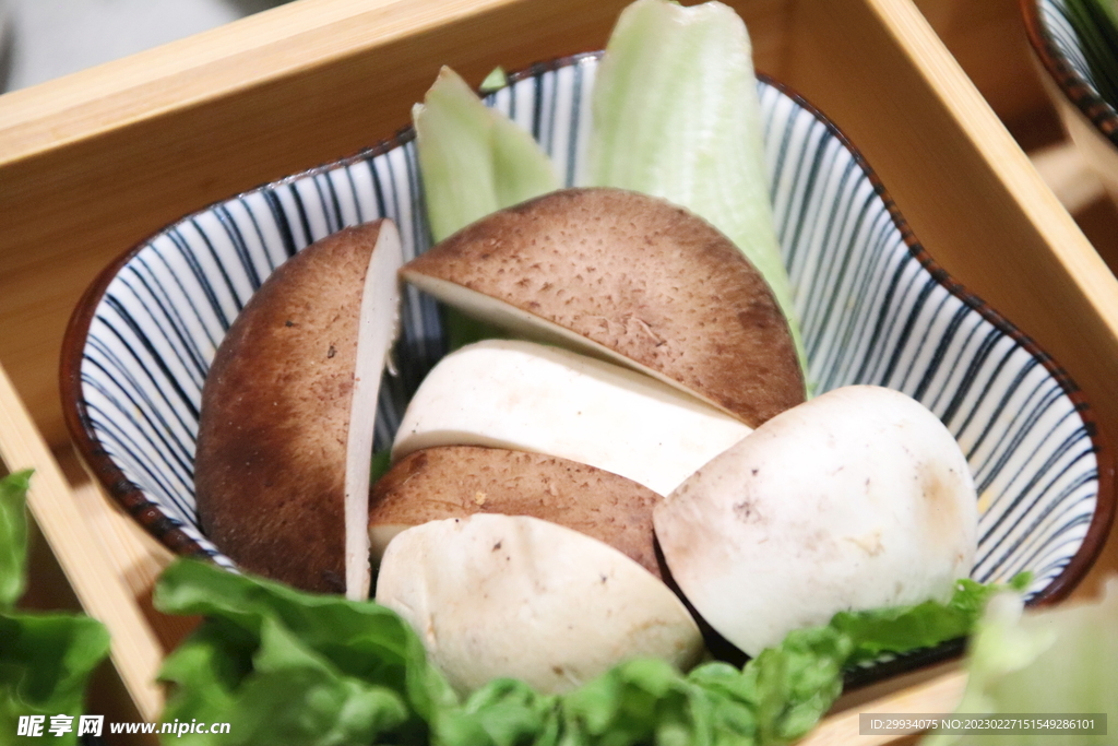 烤肉香菇