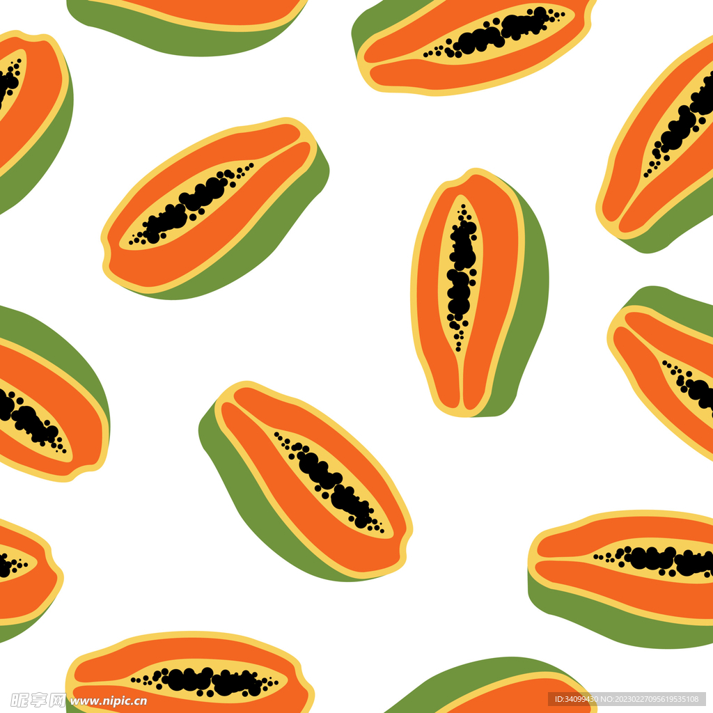 木瓜图案