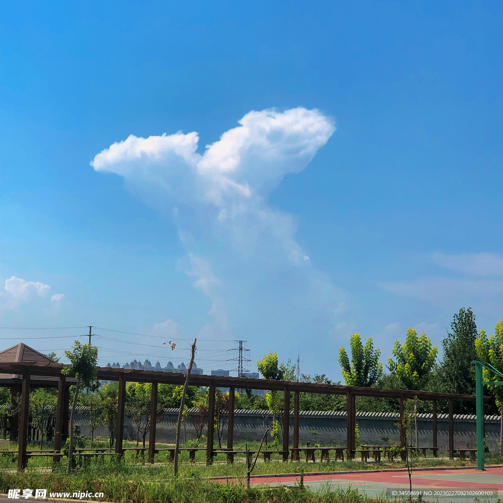 天空云