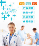 产后修复展板