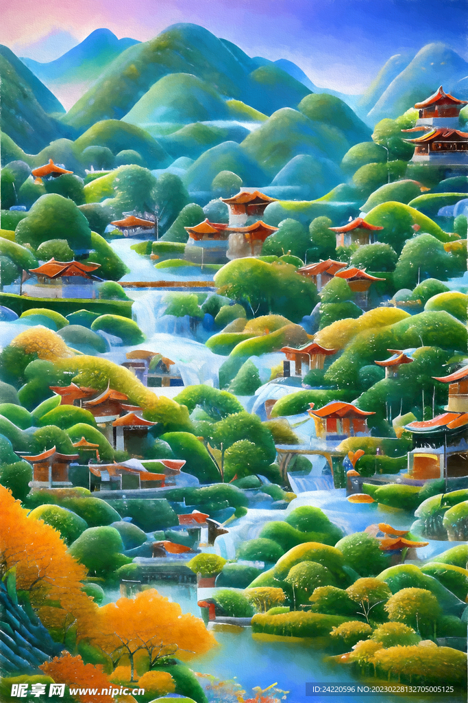风景插画
