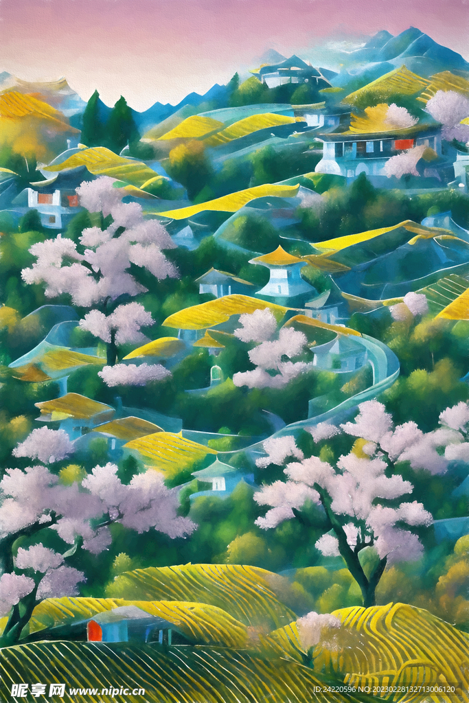 风景插画