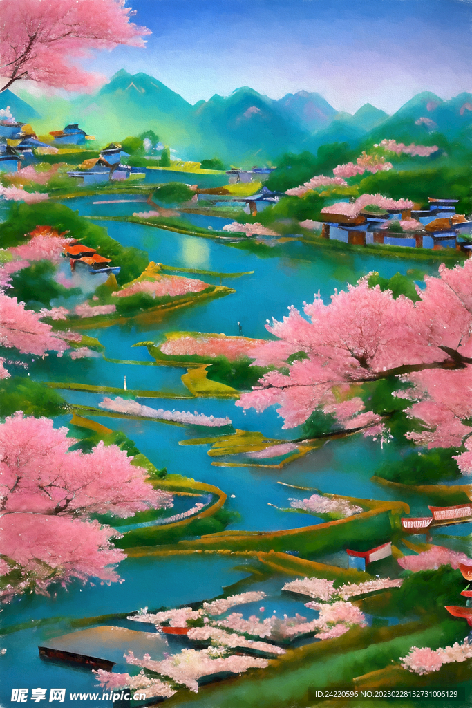 风景插画