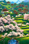 风景插画