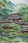 风景插画