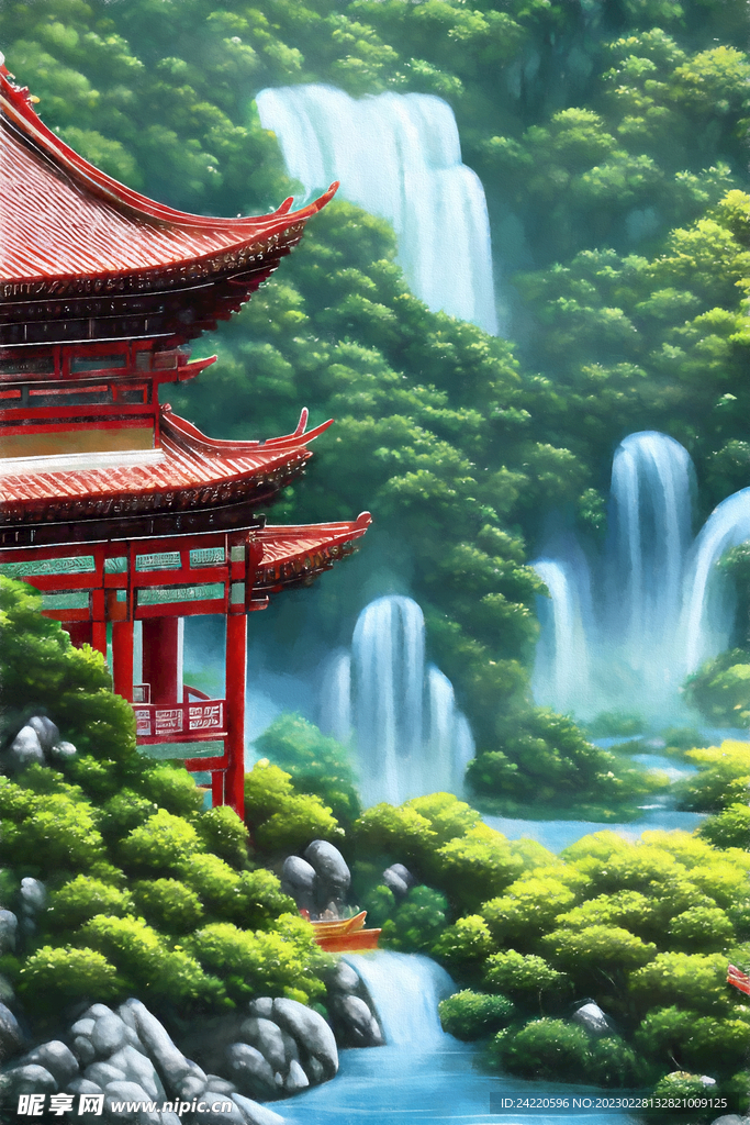 风景插画