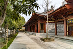 佛寺庭院