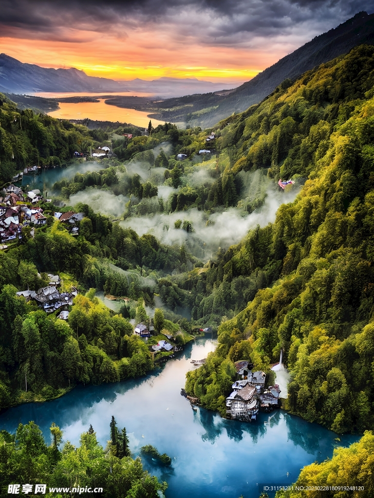 山水风景