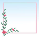  花卉边框 