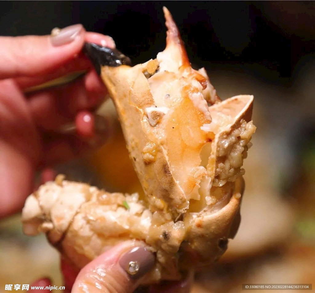 美食蟹腿