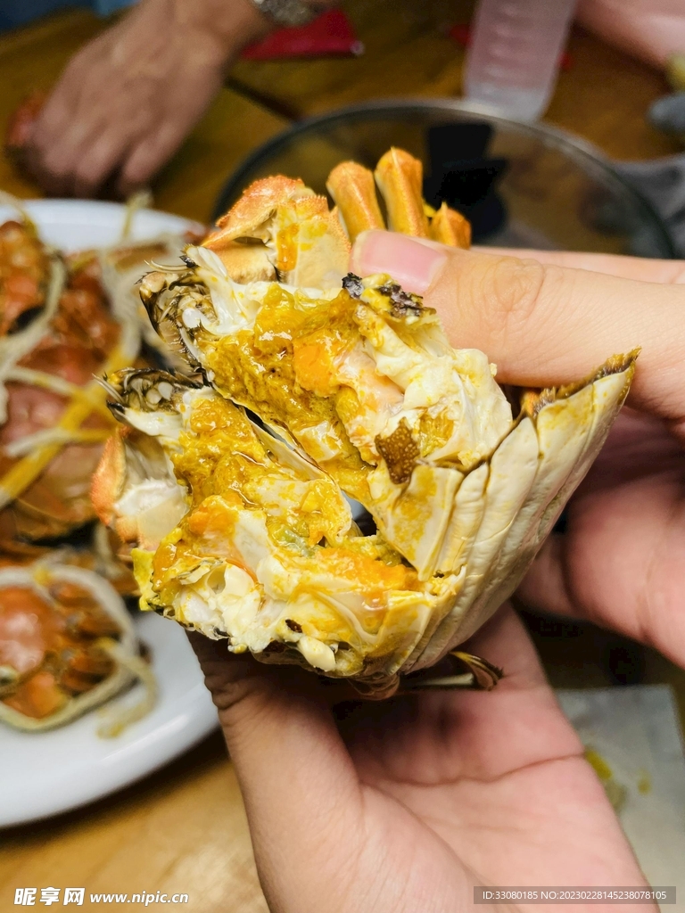 美食蟹膏