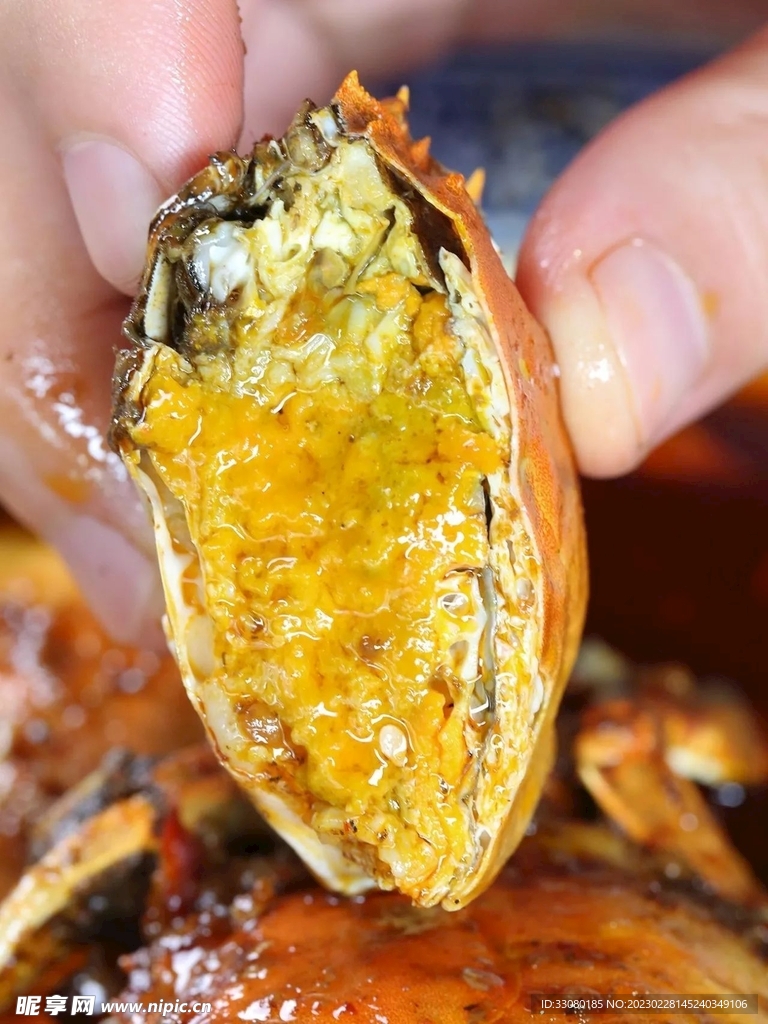 美食蟹膏